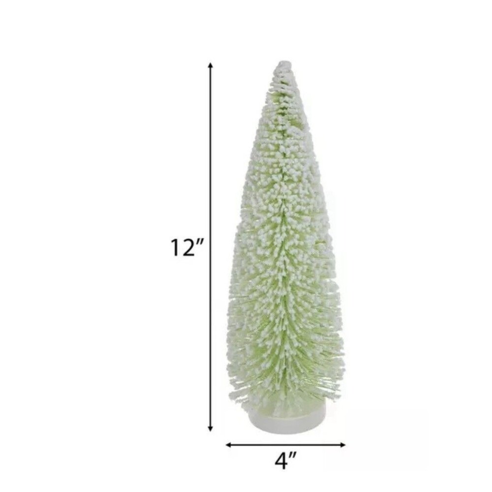 5Pcs Mini Christmas Trees Christmas Decor Artificial Brush Tree Decorations - Picture 10 of 13